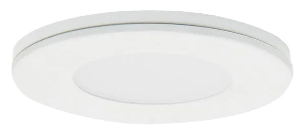 ELCO Lighting E261B Undercabinet Pucks, Sedum Mini Super Slim Round LED Puck Light 2.2W, 3000K, 170lm 12V – Black Finish