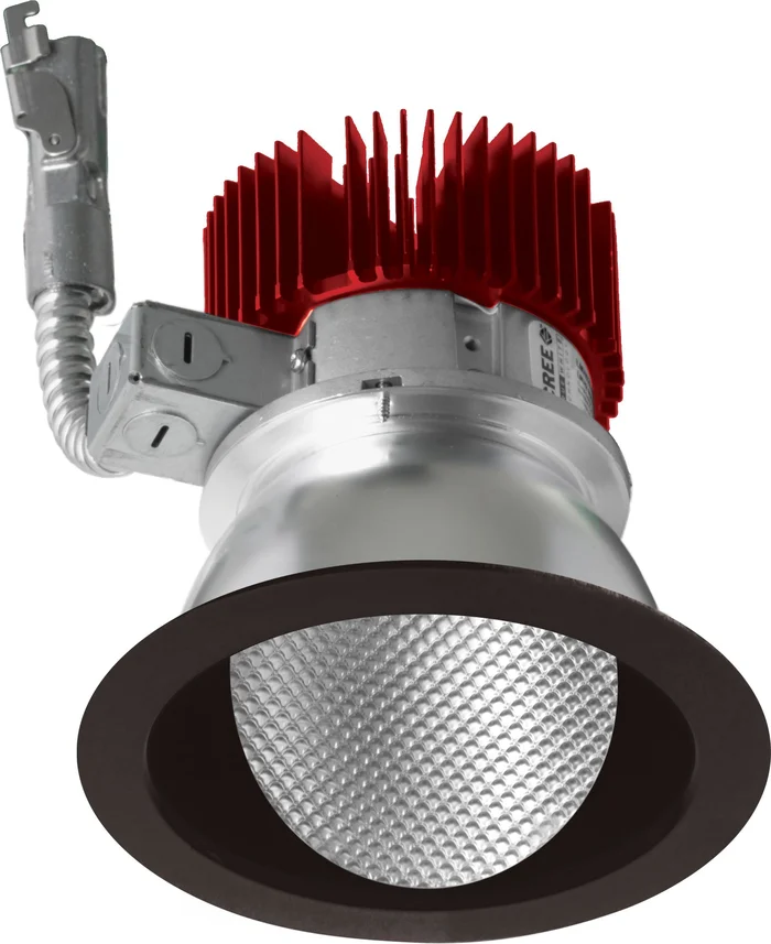 ELCO Lighting E411L1627B2 4 Inch LED Light Engine with Wall Wash Trim, 2700K, 1600lm, Generation 2 – Black Finish