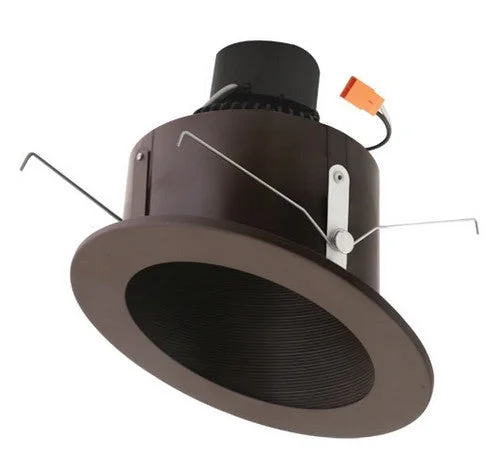 ELCO Lighting EL71330BZ 15W 6″ Sloped Ceiling LED Baffle Insert 3000K, 1050lm – Bronze Finish