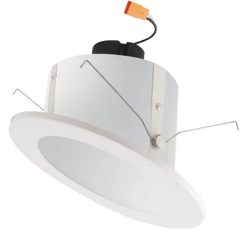 ELCO Lighting EL71527W 15W 6″ Sloped Ceiling LED Reflector Inserts 2700K, 1050lm – White Finish