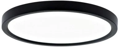 ELCO Lighting ELSP1230B 12 Inch Round Sky Panel 3000K 1450lm 120V – Black Finish