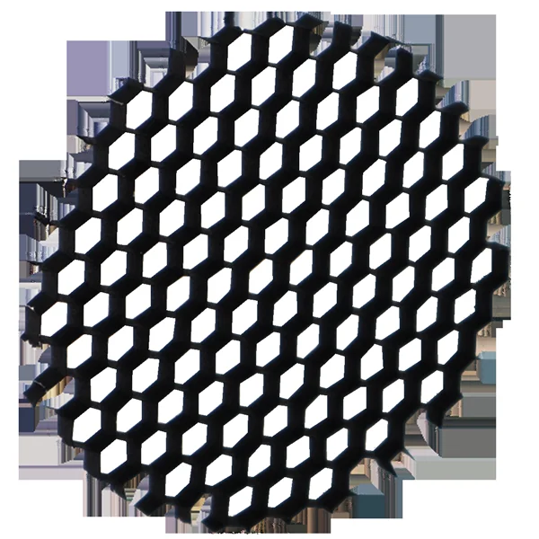 Elco Lighting L61 Oak Accessories Black Hex Louver for a Better Glare Shield – Black Finish