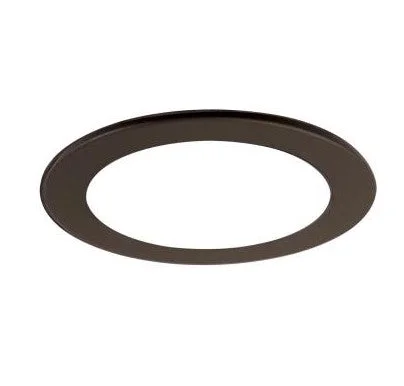 Elco Lighting OM4BZ 4″ Metal and Plastic Trim Rings, Oversized Bronze Metal Ring
