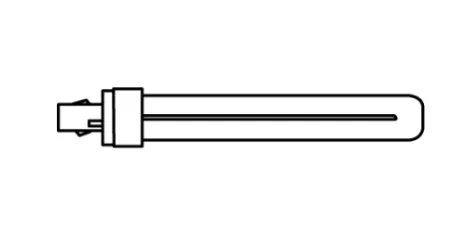 Elco Lighting P13 7″ Single 13W 2-Pin Twin Tube PL Lamp