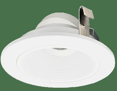 Elco Pex 3 Round Adjustable Baffle Trim for Koto System – White, ELK3693W