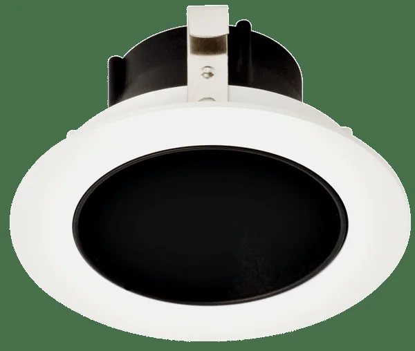 Elco Pex 3 Round Deep Reflector Trim for Koto System ELK3618B – Black Reflector, White Ring