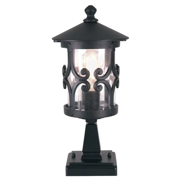 Elstead Lighting BL12BLACK Hereford Black Pedestal Lamp