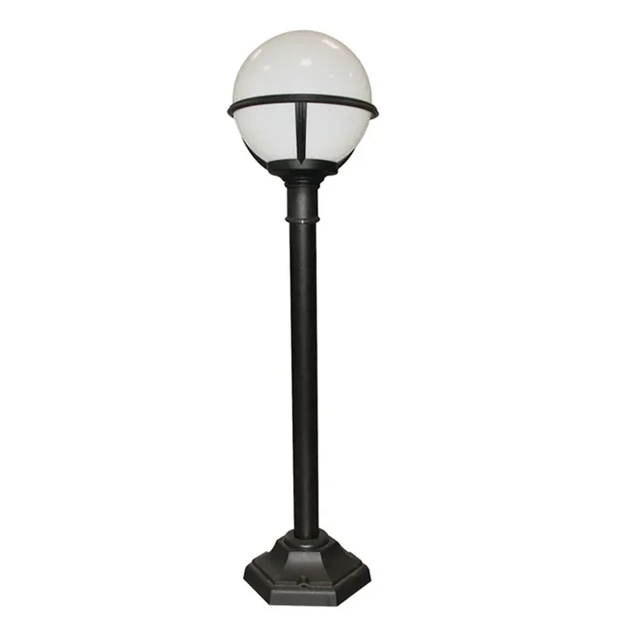 Elstead Lighting GLENBEIGH/PILLAR Glenbeigh Black Outdoor Pillar Lamp