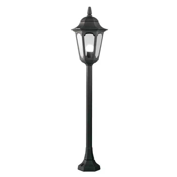 Elstead Lighting PR5BLACK Parish Black Pillar Lamp