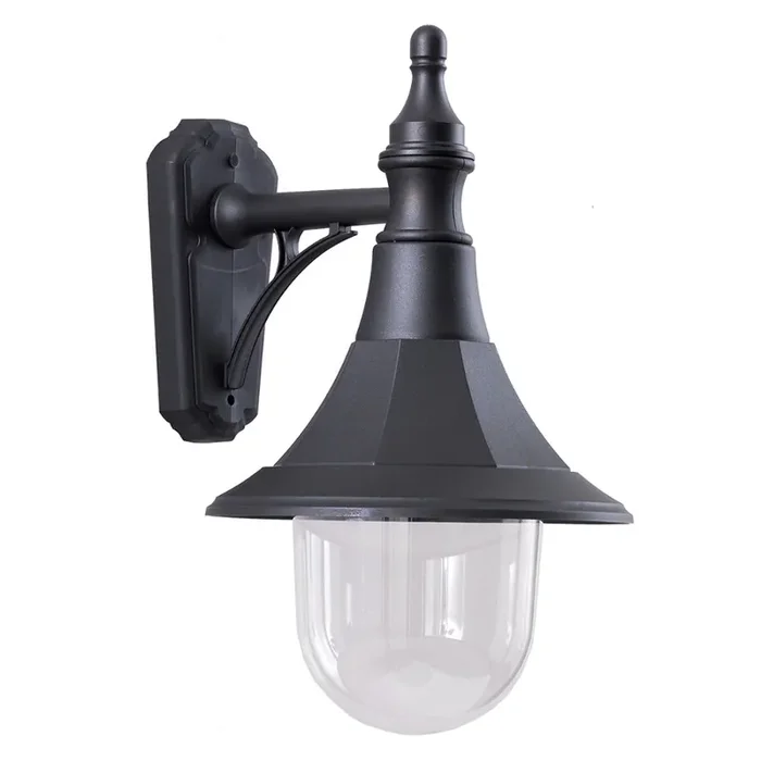 Elstead Lighting SHANNONDOWN Shannon Black Outdoor Wall Light