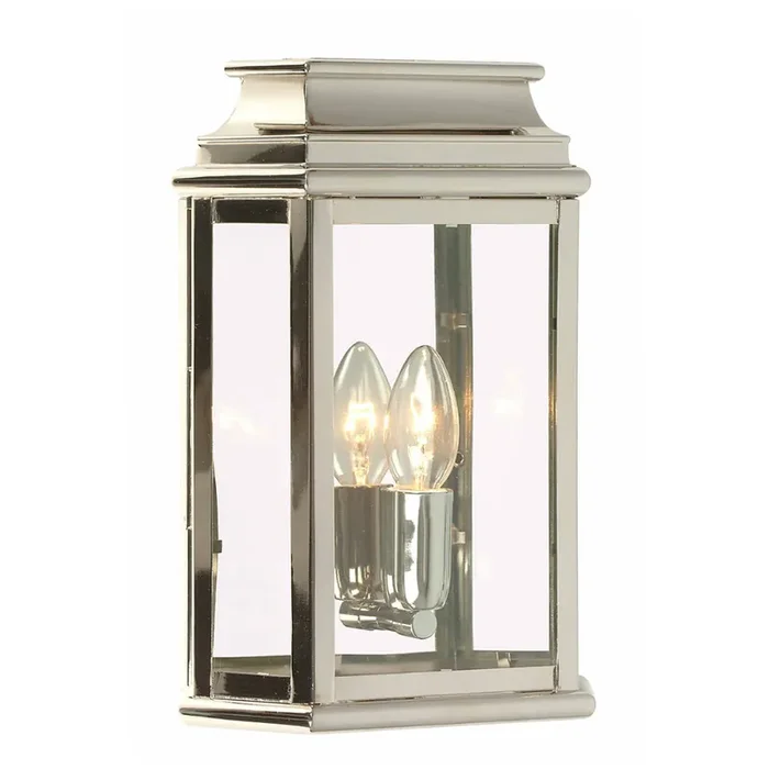 Elstead Lighting STMARTINSPN St Martins Polished Nickel Outdoor Wall Light