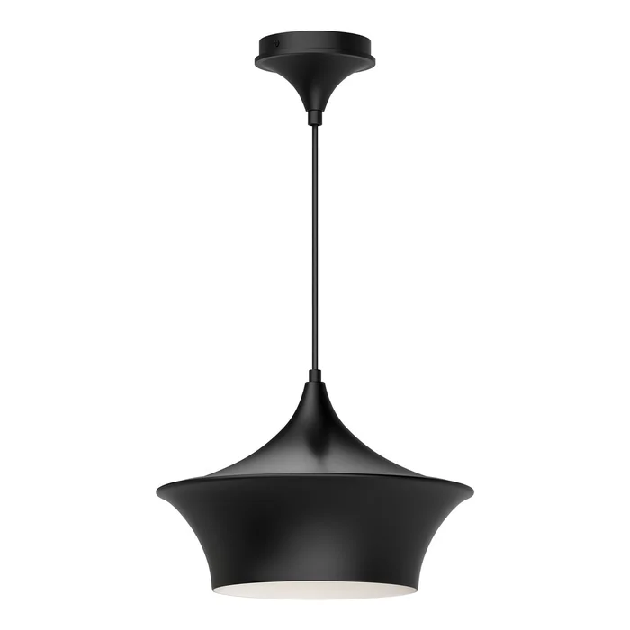 Emiko One Light Pendant in Matte Black (452|PD523013MB)