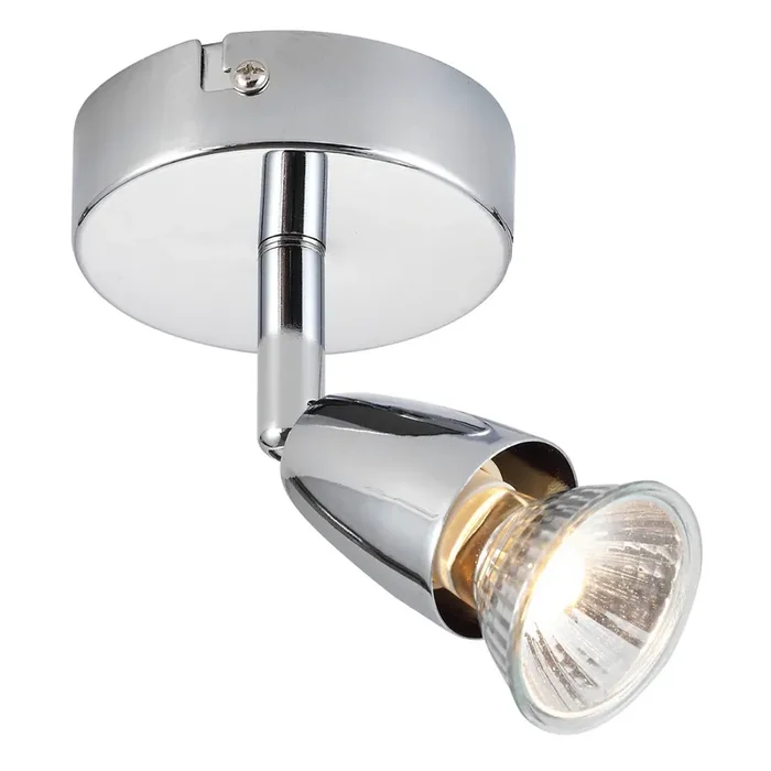 Endon Lighting 43277 Amalfi Single Light Spotlight Chrome Finish