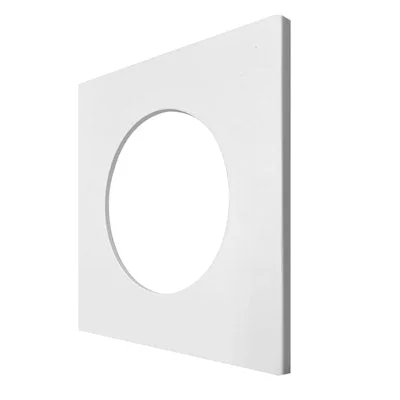 Envision DLJBX-2-TRIM-WH-S-SQ 2″ White Smooth Square Trim