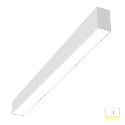 Envision LED-ALIN2-6FT-3P75-UD-5CCT-WH ARCY-LINE: 6′ Architectural Linear Fixture (Up/Downlight) – White