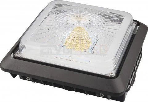 Envision Square Slim Canopy Light 5-Power + 3 CCT Selectable