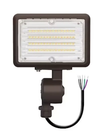 EnVisionLED LED-FL-15W-TRI-BZ-KNYK-PC – Mini Area Floodlights: XS-Line – 15W – 3-CCT 30/40/50K – 120-277V – Knuckle/Yoke – Bronze