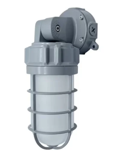 EnVisionLED LED-JJ-21W-TRI – Jelly Jar: Vapor Tight Vertical and Horizontal – 21W – 3-CCT 30/40/50K – 120-277V – Gray