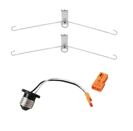 EnVisionLED TSM-6CLIP – Recessed Can Converter – 6″ – For Trimless Surface Mount Fixtures (Not Included)