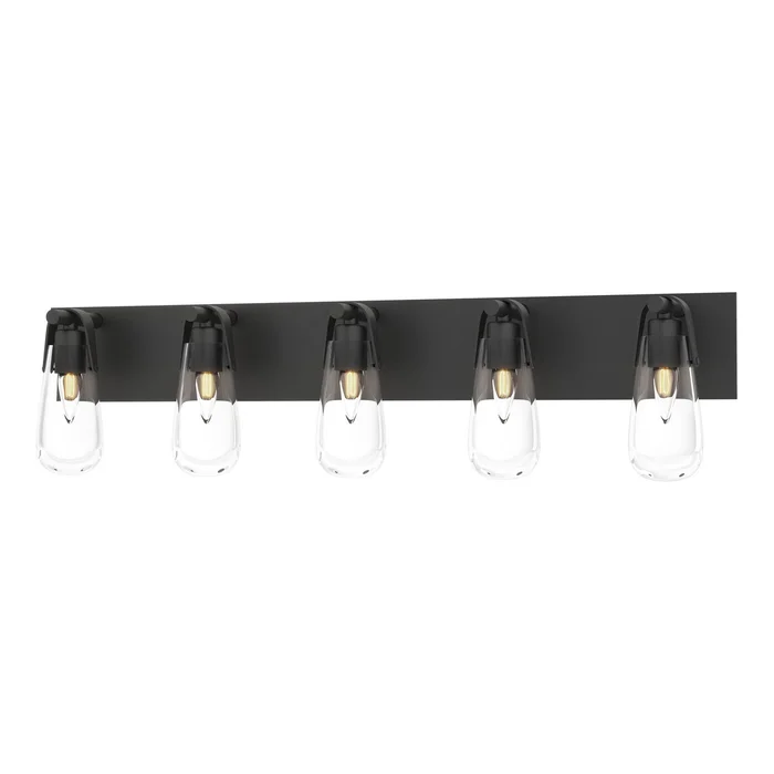 Eos Five Light Bath Sconce in Black (39|201333-SKT-10-ZM0718)