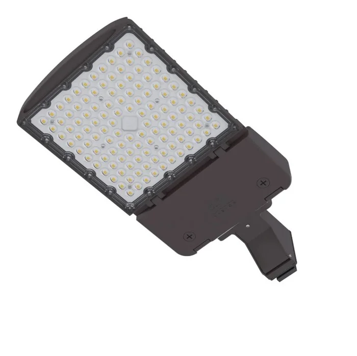 ESL Vision ESL-AL-75150W-13050-HV-GRFUDM-T3 LED Area Light with Fixed Universal Direct Mount, 200-528V, Selectable Wattage (75W/90W/120W/150W), Selectable CCT (3000K/4000K/5000K), Grey