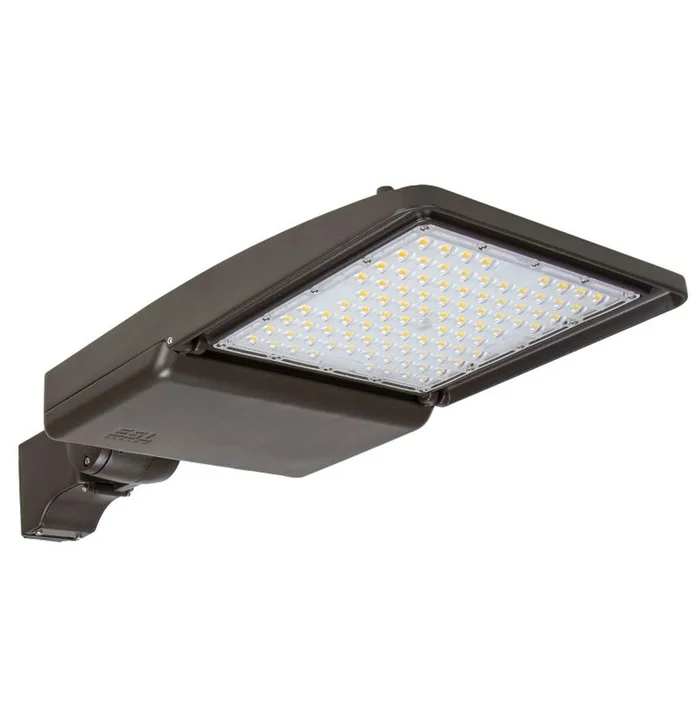 ESL Vision ESL-AL-75W-230-HV-BZFRDM4-T4 LED Area Light with Fixed Round 4″ Direct Mount, 247-480V, 75W, 3000K, Black