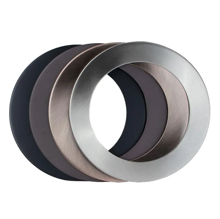 ESL Vision ESL-DDSK1-R11-TMW 11″ Field Installable Round Trim Kit for DDSK Series Disks, Field Paintable