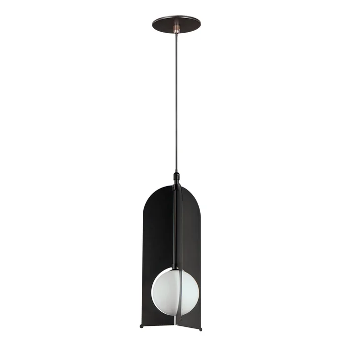 ET2 E11090-92BK Pendulum LED Mini Pendant, Black