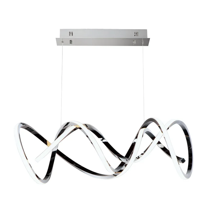 ET2 E20468-BC Signature LED Pendant, Black Chrome