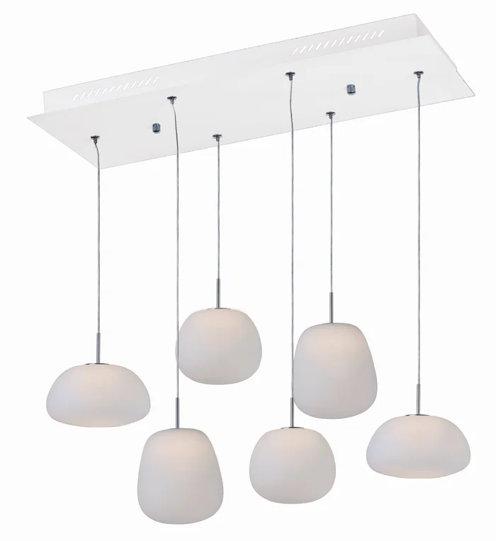 ET2 E21124-11WT Puffs LED Pendant, White