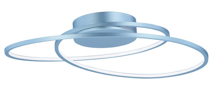 ET2 E21322-MS Cycle LED Flush Mount, Matte Silver