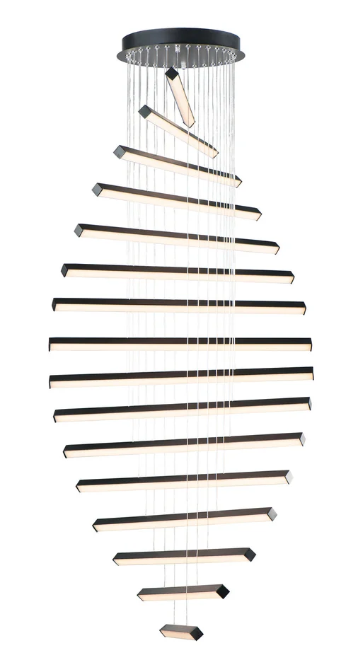 ET2 E21379-BK Hover LED Pendant, Black