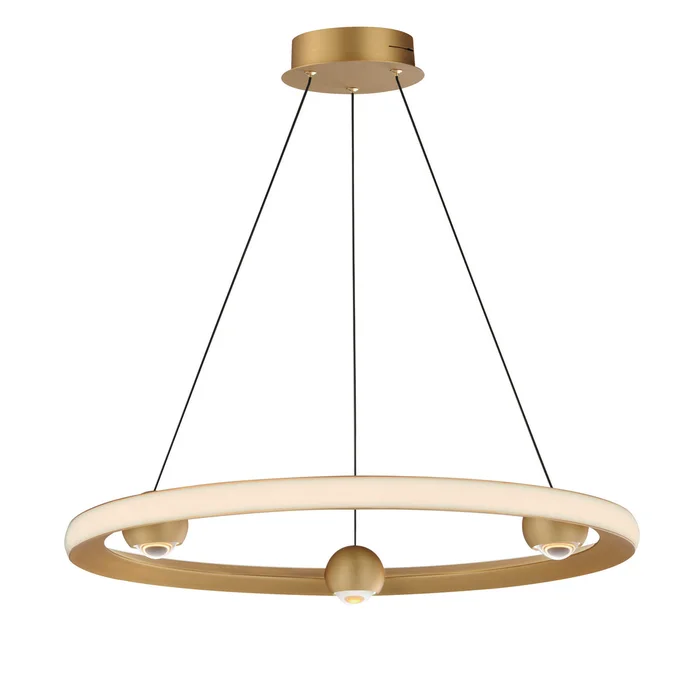 ET2 E23512-GLD Nodes LED Pendant, Gold