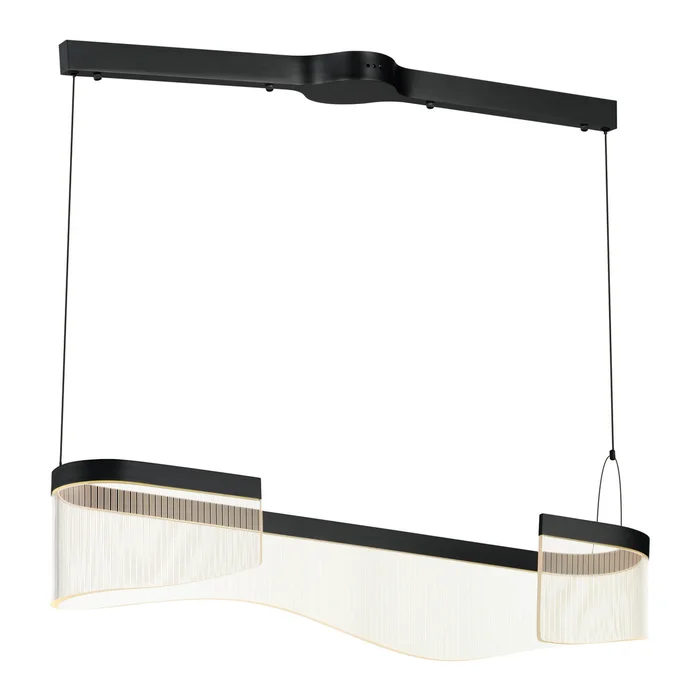 ET2 E24773-133BK Sonata LED Pendant, Black