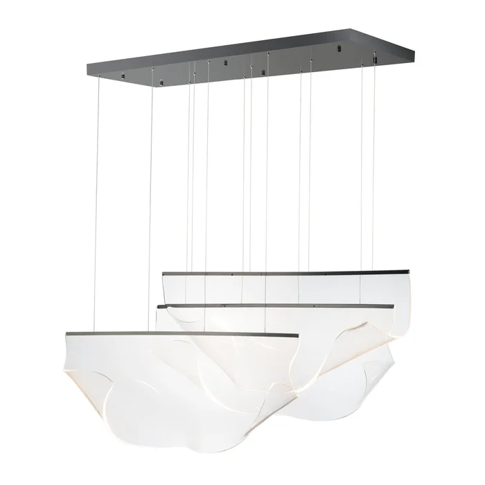 ET2 E24873-133BGM Rinkle LED Pendant, Brushed Gunmetal