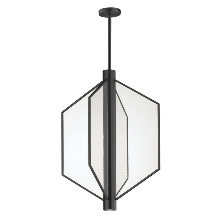 ET2 E25136-133BK Telstar LED Pendant, Black