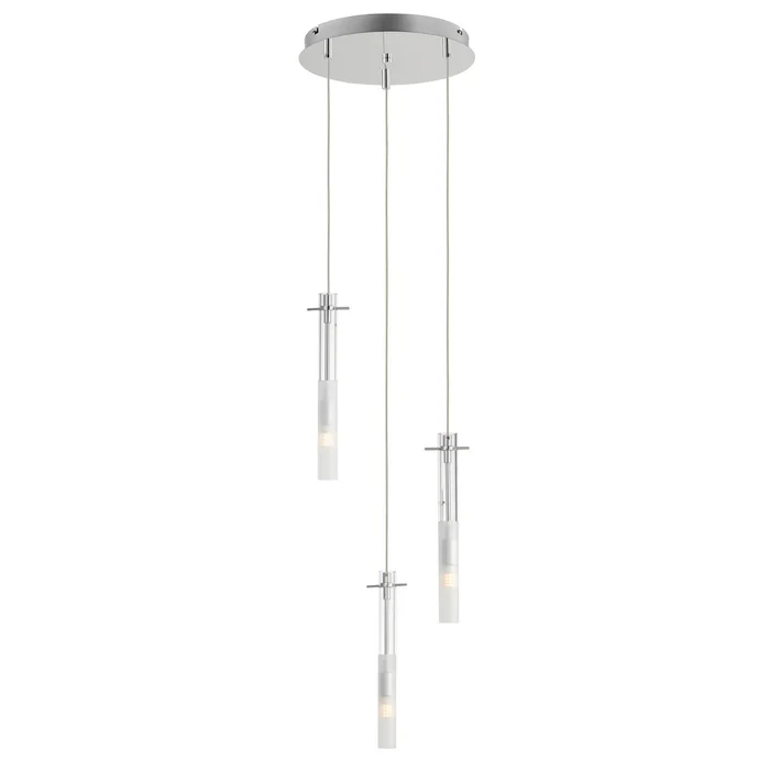 ET2 E31093-93PC Pipette LED Pendant, Polished Chrome
