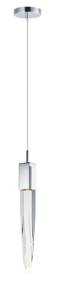 ET2 E31241-20PC Quartz LED Mini Pendant, Polished Chrome