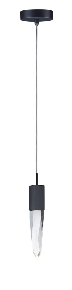 ET2 E31242-20BK Quartz LED Mini Pendant, Black