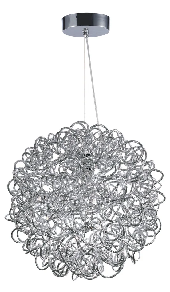 ET2 E32572-PC Dazed LED Pendant, Polished Chrome