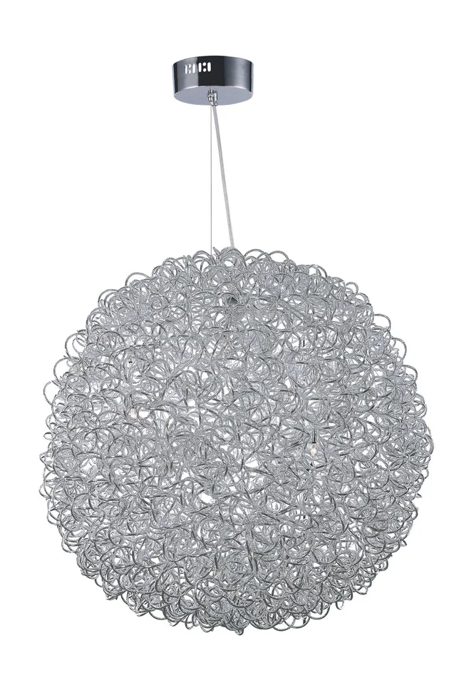 ET2 E32576-PC Dazed LED Pendant, Polished Chrome
