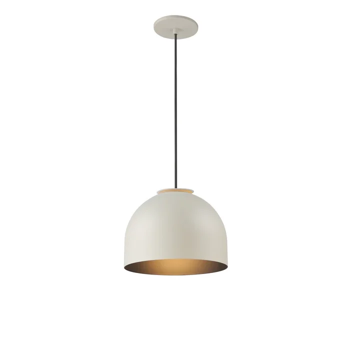 ET2 E34602-54GYBK Foster LED Pendant, Gray / Black