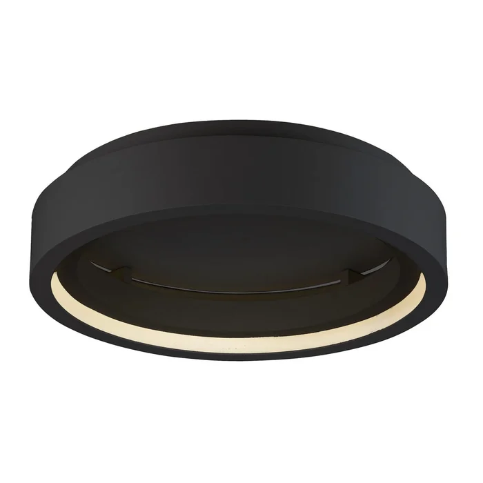 ET2 E35101-BK iCorona WiZ LED Flush Mount, Black