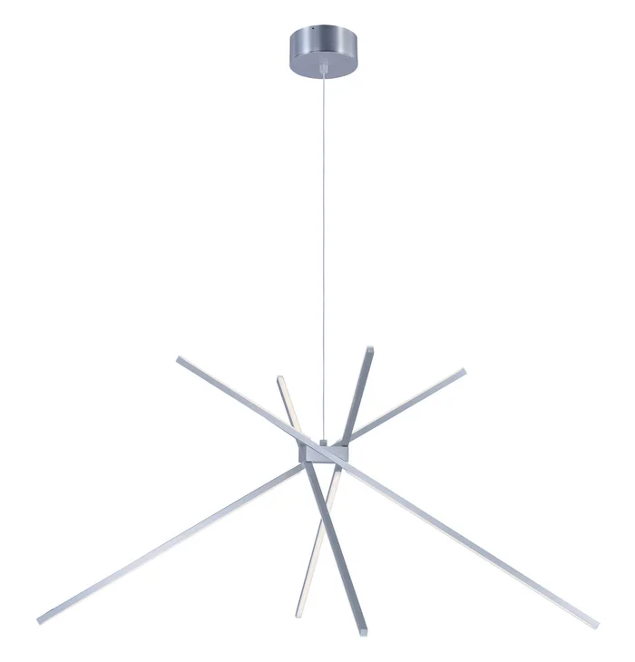 ET2 E41443-SA Alumilux Aster LED Pendant, Satin Aluminum