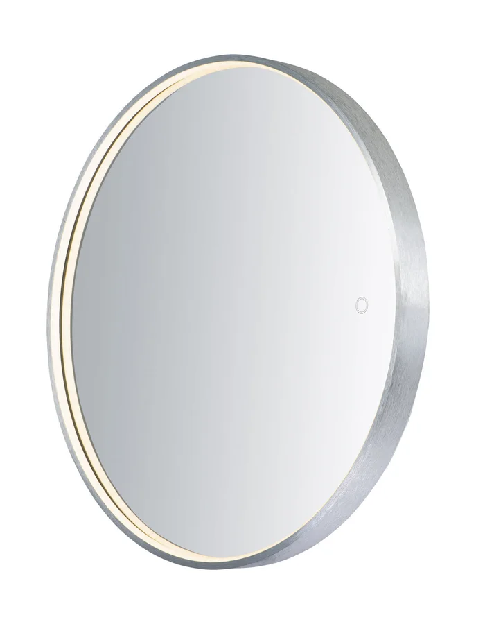 ET2 E42016-90AL Mirror LED Mirror, Brushed Aluminum