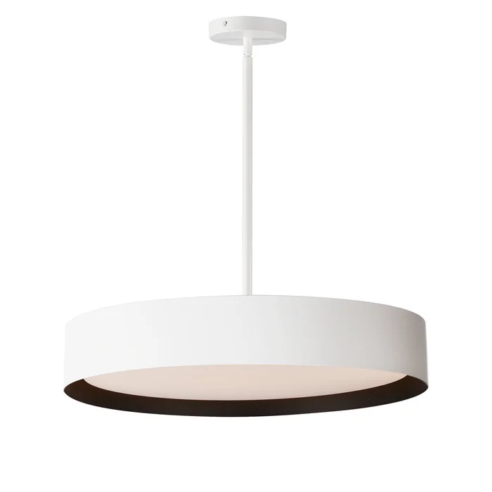 ET2 E51015-WTBK Echo LED Pendant, White / Black