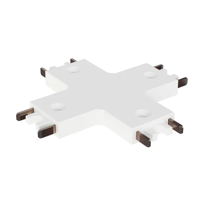 ET2 ETMSC90-4XW-WT Continuum – Track Track 4-way X Connector, White