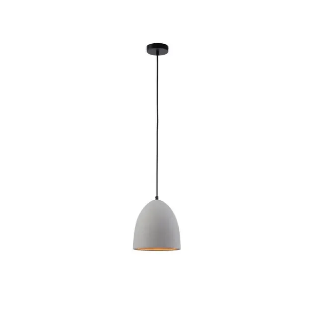 Eton Round Concrete Single Pendant