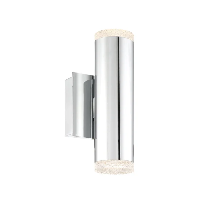 Eurofase Lighting 35688-013 Seaton LED Wall Mount, 9W, 800 Lumens, 3000K, Chrome