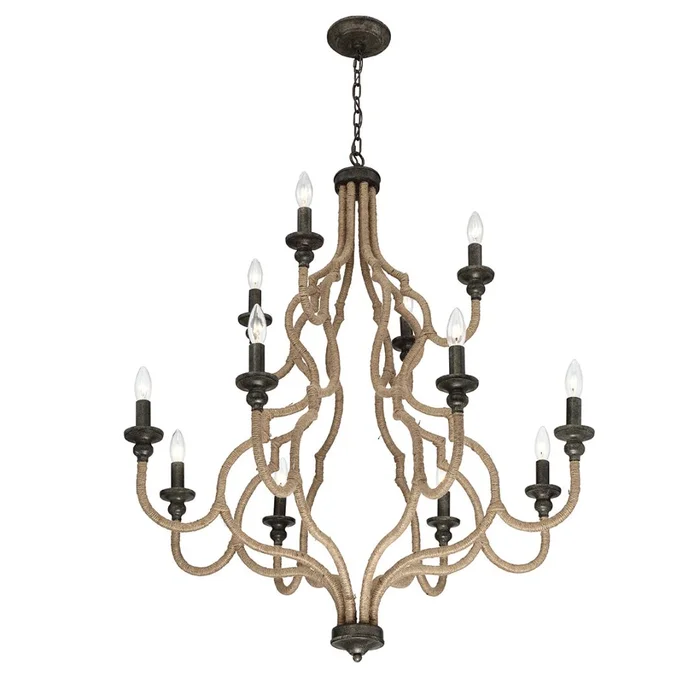 Eurofase Lighting CORDA 12-LIGHT CHANDELIER